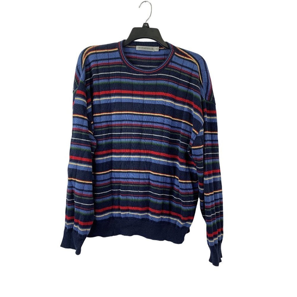 Shenandoah Men's 100% Cotton Long Sleeve Sweater